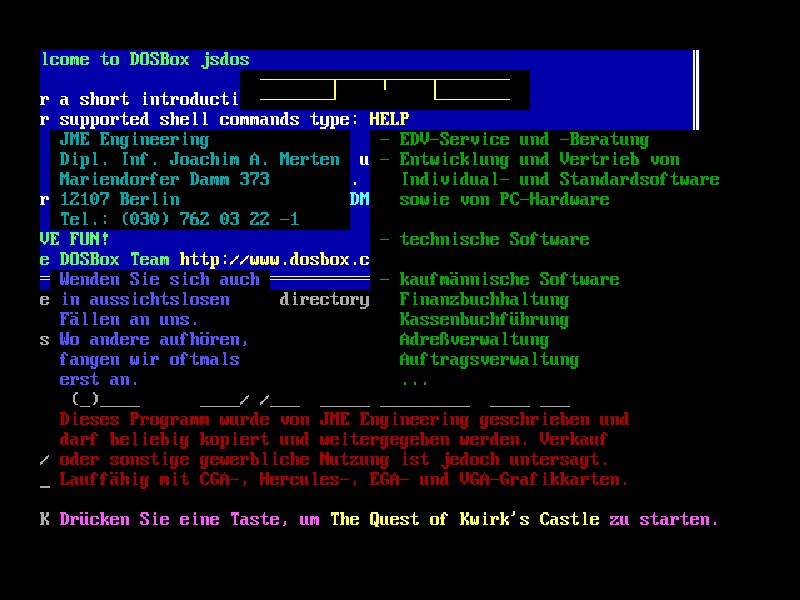 Quest for Kwirk's Castle